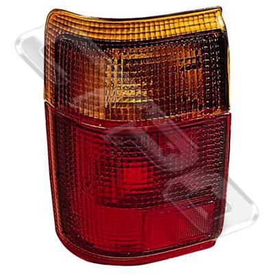 REAR LAMP - L/H - AMBER/RED - TO SUIT TOYOTA HILUX 4WD/4 RUNNER 1989-  SSR