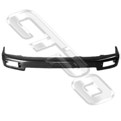FRONT BUMPER - BLACK - 1 PCE - TO SUIT TOYOTA HILUX 4WD/4 RUNNER KZN185 1996-