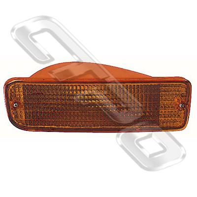 BUMPER LAMP - L/H - AMBER - TO SUIT TOYOTA HILUX 4WD/4 RUNNER KZN185 1996-