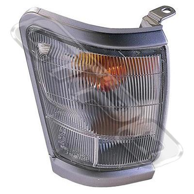 CORNER LAMP - R/H - ALL SILVER - TO SUIT TOYOTA HILUX 2WD/4WD 1999-01