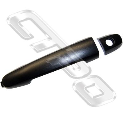 DOOR HANDLE - FRONT OUTER - BLACK - L/H=R/H - TO SUIT TOYOTA HILUX 2005-