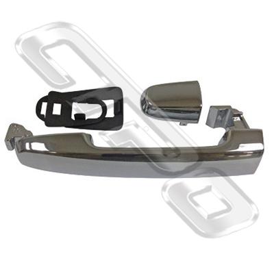 DOOR HANDLE - FRONT OUTER - CHROME - L/H=R/H - W/O KEY HOLE - TO SUIT TOYOTA HILUX 2005-
