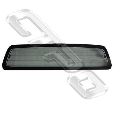 GLASS - REAR CAB - SCREEN - OEM - TO SUIT TOYOTA HILUX 2005-  4DR