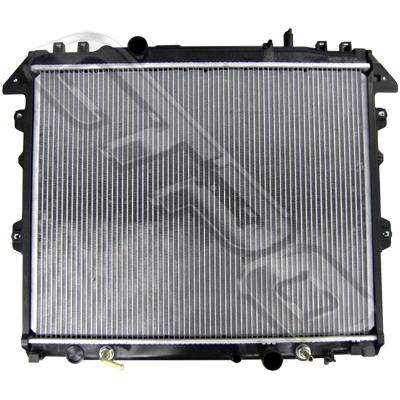 RADIATOR - P/A 26MM A/T 1KD/2KD (DIESEL) - TO SUIT TOYOTA HILUX 2005-