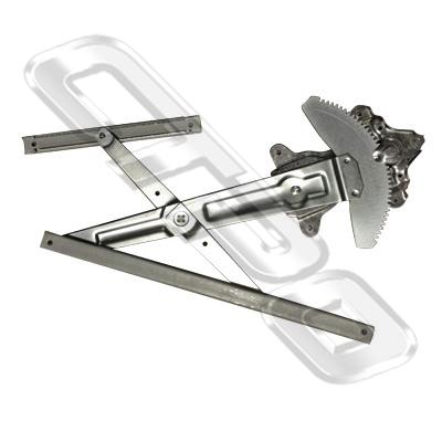 WINDOW REGULATOR - R/H - ELECTRIC - W/O MOTOR - FRONT - TO SUIT TOYOTA HILUX 2005-