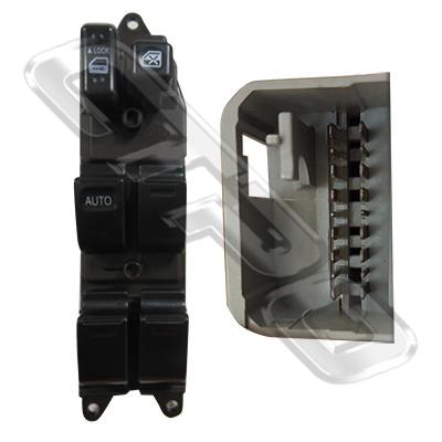 DOOR MASTER POWER WINDOW SWITCH - LHD - TO SUIT TOYOTA HILUX 2005-