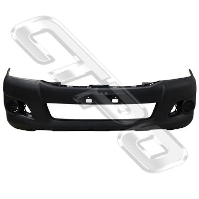 FRONT BUMPER - NON FLARE TYPE - TO SUIT TOYOTA HILUX 2011-