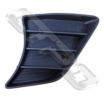 FRONT BUMPER INSERT - L/H - NEXT TO FOG LAMP - TO SUIT TOYOTA HILUX 2011-