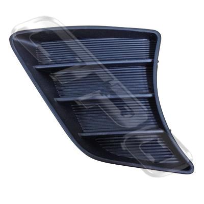 FRONT BUMPER INSERT - R/H - NEXT TO FOG LAMP - TO SUIT TOYOTA HILUX 2011-