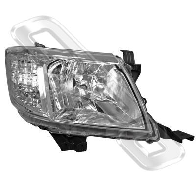 HEADLAMP - R/H - TO SUIT TOYOTA HILUX 2011-