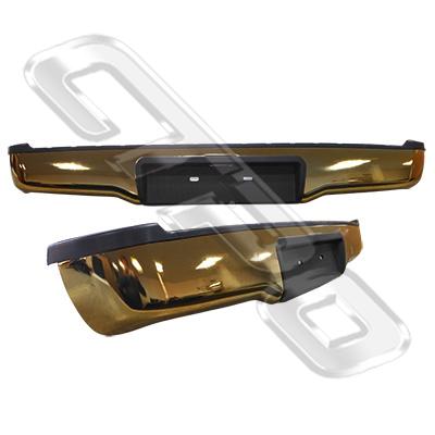 REAR BUMPER - STRAIGHT ACROSS TYPE - GOLDEN - PERFORMANCE - TO SUIT TOYOTA HILUX 2005-