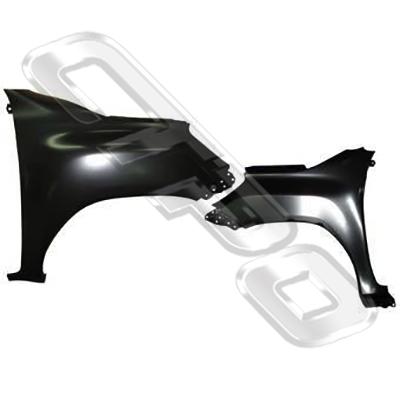 FRONT GUARD - R/H - W/O SIDE LAMP & FLARE HOLES - GLX - TO SUIT TOYOTA HILUX 2015-  4WD