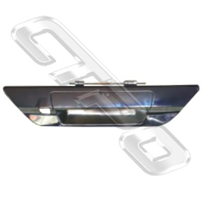 TAILGATE HANDLE - WITH CAMERA HOLE - CHROME - TO SUIT TOYOTA HILUX 2015-
