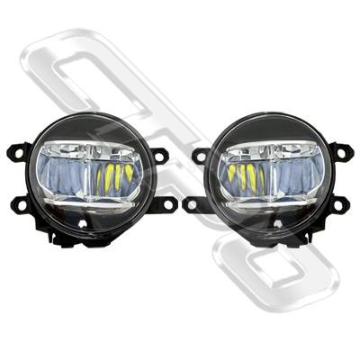 FOG LAMP SET - L&R - TO SUIT TOYOTA HILUX 2018-  FACELIFT