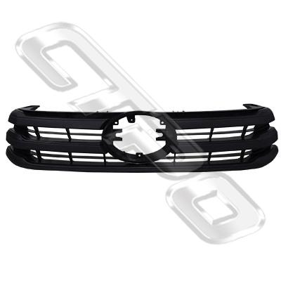 GRILLE - BLACK - TO SUIT TOYOTA HILUX 2015-