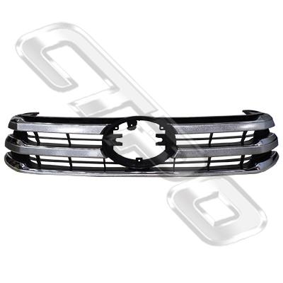 GRILLE - CHROME - TO SUIT TOYOTA HILUX 2015-
