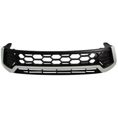 GRILLE - WITH WHITE STRIP - TO SUIT TOYOTA HILUX 2015-