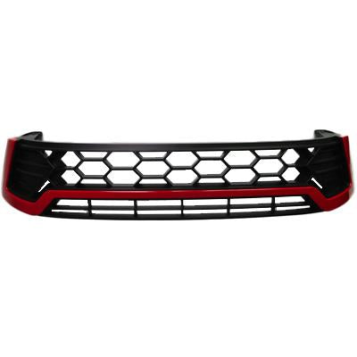 GRILLE - WITH RED STRIP - TO SUIT TOYOTA HILUX 2015-
