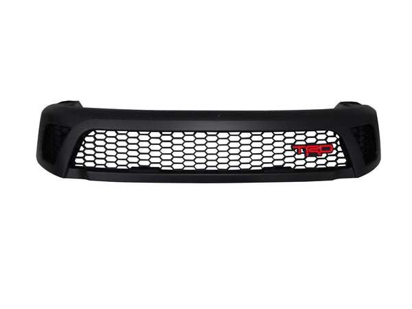 GRILLE - BLACK - (SMALL) TRD TYPE - TO SUIT TOYOTA HILUX 2015-