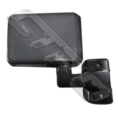 DOOR MIRROR - L/H - BLACK - TO SUIT TOYOTA LANDCRUISER FJ70/75