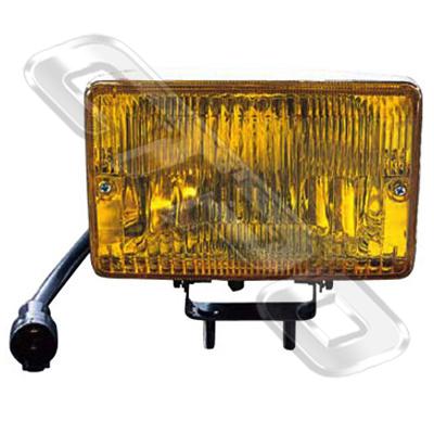 FOG LAMP - YELLOW - L=R - TO SUIT TOYOTA LANDCRUISER FJ75 2003-