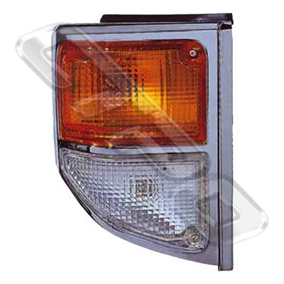 CORNER LAMP - R/H - CHROME - TO SUIT TOYOTA LANDCRUISER FJ75 2003-