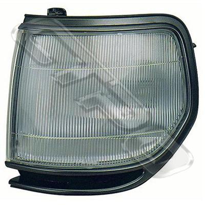 CORNER LAMP - L/H - CHRM - SINGLE H/L - TO SUIT TOYOTA LANDCRUISER FJ80