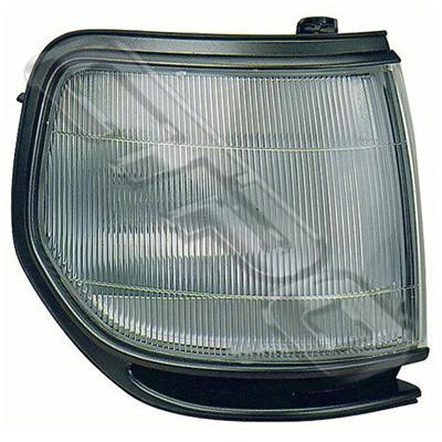 CORNER LAMP - R/H - CHRM - SINGLE H/L - TO SUIT TOYOTA LANDCRUISER FJ80