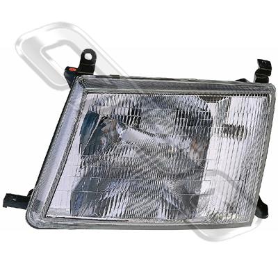 HEADLAMP - L/H - TO SUIT TOYOTA LANDCRUISER FJ100 1998-