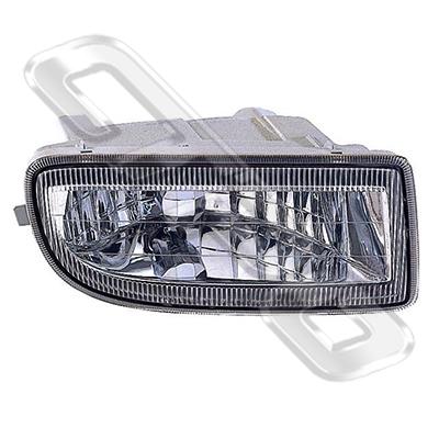 FOG LAMP - R/H - CLEAR - TO SUIT TOYOTA LANDCRUISER FJ100 1998-