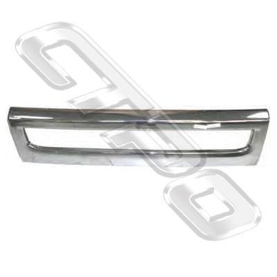 FRONT BUMPER GARNISH - CHROME - TO SUIT TOYOTA LANDCRUISER FJ70 2007-