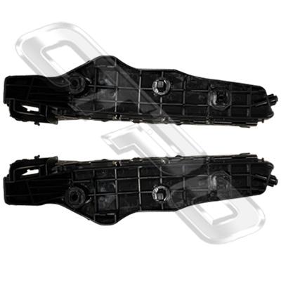 FRONT BUMPER BRACKET SET - PLASTIC - 2PCS - TO SUIT TOYOTA PRADO KZJ150 2009-