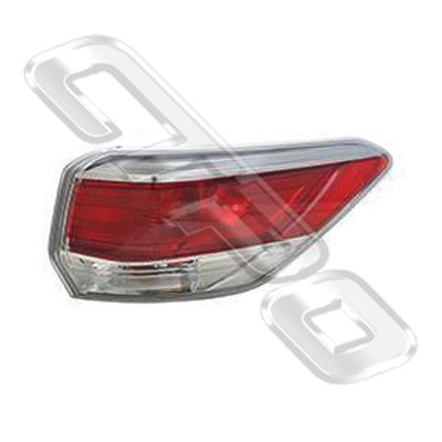 REAR LAMP - R/H - OUTER - TO SUIT TOYOTA HIGHLANDER/KLUGER 2014-