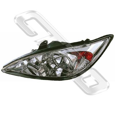 HEADLAMP - L/H - CHROME REFLECTOR - TO SUIT TOYOTA CAMRY CV36 2002-
