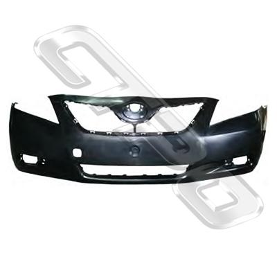 FRONT BUMPER - MAT/BLACK - TO SUIT TOYOTA CAMRY 2006-