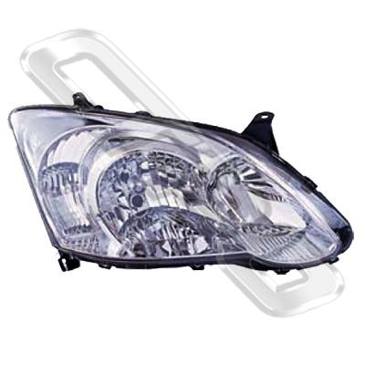 HEADLAMP - R/H - I TYPE  - TO SUIT TOYOTA COROLLA ZZE 5DR 2004-  HATCH