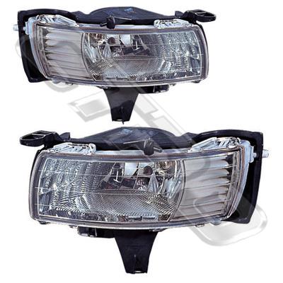 FOG LAMP - SET - L&R - TO SUIT TOYOTA COROLLA 2004- SDN - JAP IMPORT TYPE