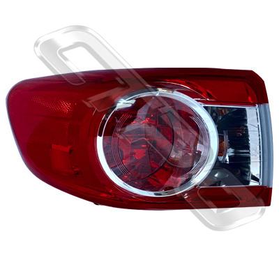 REAR LAMP - L/H - OUTER - TO SUIT TOYOTA COROLLA 2010- SEDAN