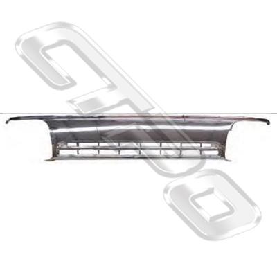 GRILLE - PERFORMANCE TYPE - CHROME - TO SUIT TOYOTA HIACE 1993- IMPORT