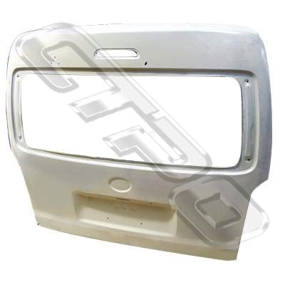 TAILGATE - W/STOP LIGHT WASHER HOLE LH MIRROR HOLE - TO SUIT TOYOTA HIACE 2004-  WIDE MID ROOF