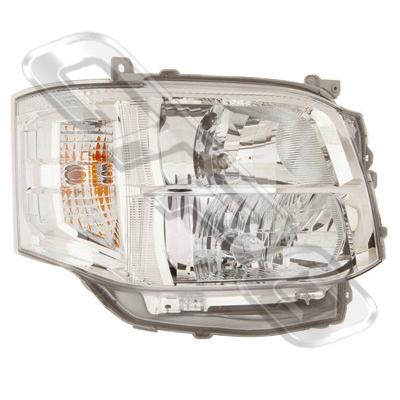 HEADLAMP - R/H - HID TYPE - TO SUIT TOYOTA HIACE 2010-  F/LIFT