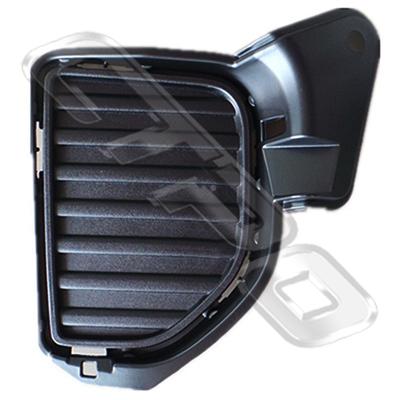 FOG LAMP COVER - R/H - TO SUIT TOYOTA HIACE 2014- F/LIFT LATE