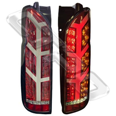 REAR LAMP - SET - L&R - LED - TO SUIT TOYOTA HIACE 2014-  F/LIFT LATE