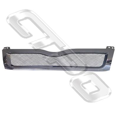 GRILLE - CHROME - TO SUIT TOYOTA HIACE 2004-  NARROW