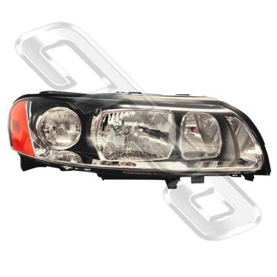 HEADLAMP - R/H - ELECTRIC - BLACK - TO SUIT VOLVO S60 / V60 2005-09