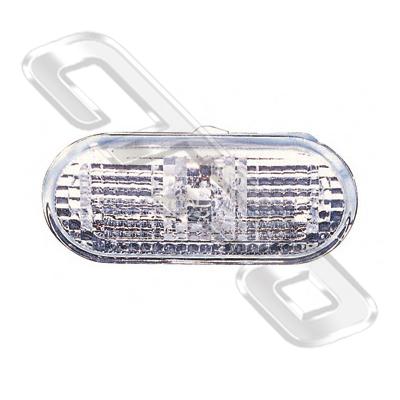 SIDE LAMP - LH=RH - CLEAR - TO SUIT VW GOLF 1992-