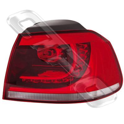 REAR LAMP - R/H - OUTER - GTI/R LED TYPE - TO SUIT VW GOLF MK6 2009-