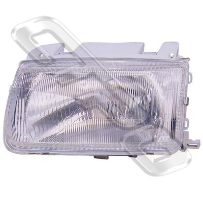 HEADLAMP - L/H - MANUAL - W/E - TO SUIT VW POLO MK4 1995-99