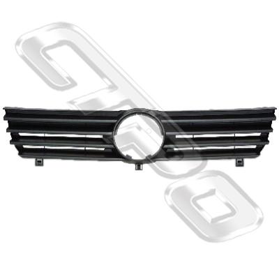GRILLE - BLACK - TO SUIT VW POLO MK4 2000-01
