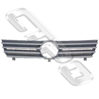 GRILLE - GREY - TO SUIT VW POLO MK4 2000-01